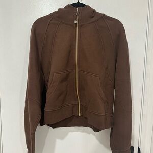 Lululemon Java full zip scuba hoodie